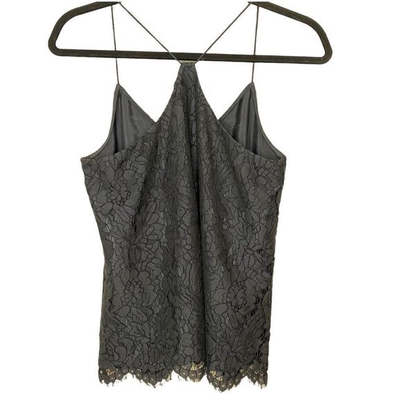 J. Crew Carrie Cami- Charcoal Grey Lace - Picture 5 of 10